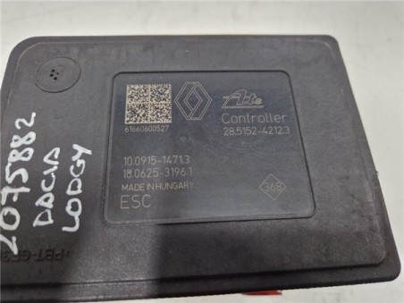 Nucleo Abs Dacia Lodgy  1 5 Laureate [1 5 Ltr  - 80 kW dCi Diesel FAP CAT]
