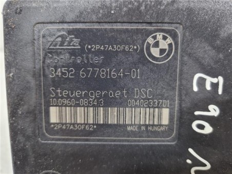 Nucleo Abs BMW Serie 3 Berlina  2 0 320d [2 0 Ltr  - 120 kW 16V Diesel]