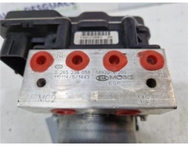 Nucleo Abs Kia Venga  1 4 Basic [1 4 Ltr  - 66 kW CAT]