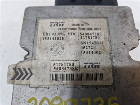 Nucleo Abs Alfa Romeo 159  1 9 JTDM 16V / Selective [1 9 Ltr  - 110 kW JTD  16V CAT]