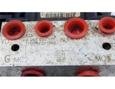 Nucleo Abs Citroen Jumpy  2 0 HDi 125 FAP 27 L1H1 Fugón [2 0 Ltr  - 94 kW HDi FAP]