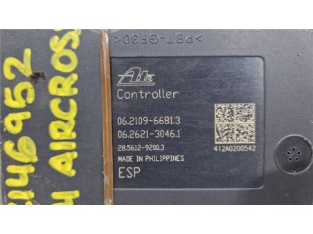 Nucleo Abs Citroen C4 Aircross  1 6 Collection 2WD [1 6 Ltr  - 84 kW HDi FAP]