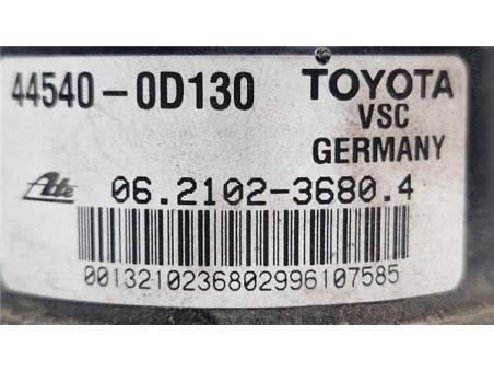 Nucleo Abs Toyota Yaris  1 3 Active [1 3 Ltr  - 73 kW 16V CAT]