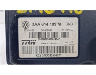 Nucleo Abs Volkswagen Passat Berlina  1 8 Advance [1 8 Ltr  - 118 kW 16V TSI]