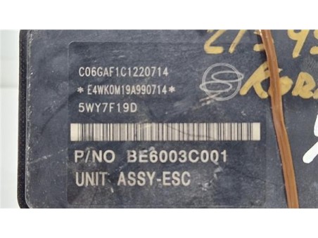 Nucleo Abs Ssangyong Korando  2 0 Limited Plus 4x4 [2 0 Ltr  - 129 kW TD CAT]