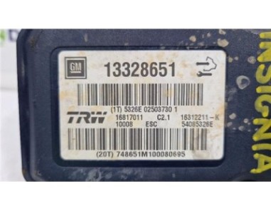 Nucleo Abs Opel Insignia Sports Tourer  2 0 Cosmo [2 0 Ltr  - 118 kW 16V CDTI]