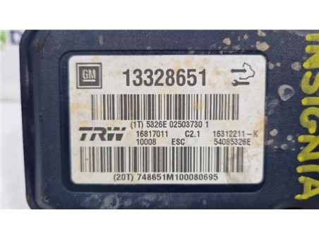 Nucleo Abs Opel Insignia Sports Tourer  2 0 Cosmo [2 0 Ltr  - 118 kW 16V CDTI]