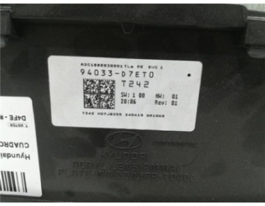 Cuadro Instrumentos Hyundai Tucson  1 6 Style 2WD [1 6 Ltr  - 100 kW CRDi CAT ]