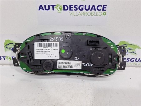 Cuadro Instrumentos Dacia Dokker  1 5 Essential [1 5 Ltr  - 66 kW dCi Diesel FAP CAT]