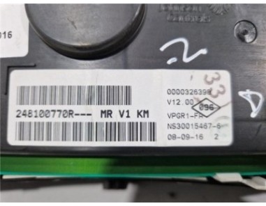 Cuadro Instrumentos Dacia Dokker  1 5 Essential [1 5 Ltr  - 66 kW dCi Diesel FAP CAT]