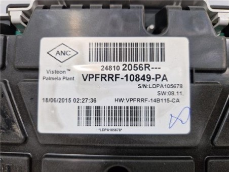 Cuadro Instrumentos Renault Captur I  0 9 Dynamique [0 9 Ltr  - 66 kW TCE Energy]