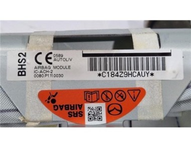 Airbag cortina delantero derecho Mazda 3 Berlina / Sedán  2 2 Evolution [2 2 Ltr  - 110 kW Turbodiesel CAT]