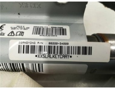 Airbag cortina delantero derecho Ssangyong KORANDO 2 0 