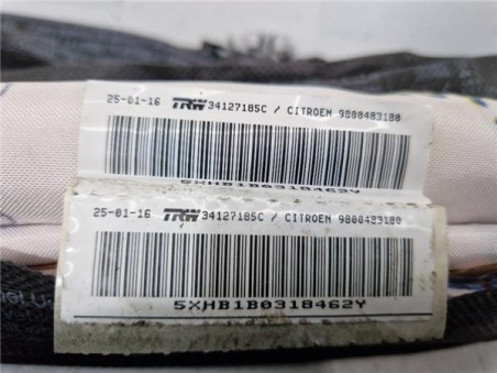 Airbag cortina delantero derecho Citroen C4 PICASSO 1 6 Blue-HDI FAP 