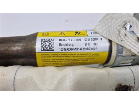 Airbag cortina delantero derecho Ford C-Max  1 6 Trend [1 6 Ltr  - 85 kW TDCi CAT]