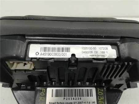Cuadro Instrumentos Smart fortwo coupe  1 0  
