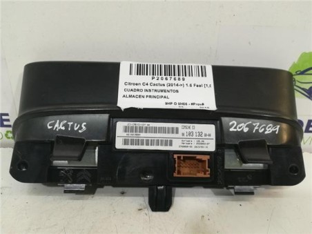Cuadro Instrumentos Citroen C4 Cactus  1 6 Feel [1 6 Ltr  - 68 kW e-HDi FAP]