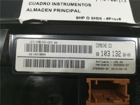 Cuadro Instrumentos Citroen C4 Cactus  1 6 Feel [1 6 Ltr  - 68 kW e-HDi FAP]