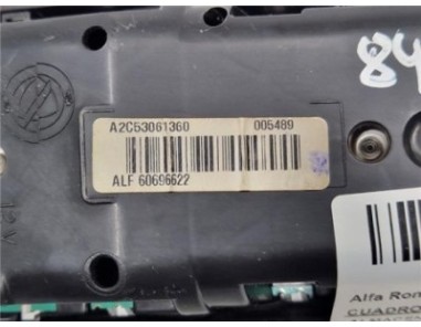 Cuadro Instrumentos Alfa Romeo 159  1 9 JTDM 16V / Selective [1 9 Ltr  - 110 kW JTD  16V CAT]