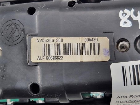 Cuadro Instrumentos Alfa Romeo 159  1 9 JTDM 16V / Selective [1 9 Ltr  - 110 kW JTD  16V CAT]