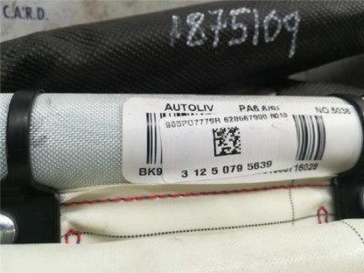 Airbag cortina delantero derecho Renault MEGANE III SPORT TOURER 1 5 dCi D FAP