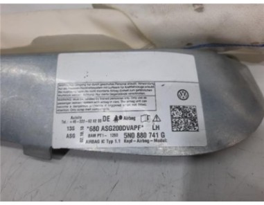Airbag cortina delantero derecho Volkswagen Tiguan  2 0 +Motion 4Motion [2 0 Ltr  - 103 kW TDI]