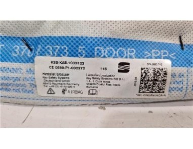 Airbag cortina delantero derecho Seat Leon  2 0 FR [2 0 Ltr  - 135 kW TDI]