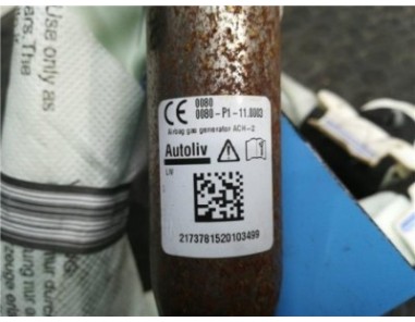 Airbag cortina delantero derecho MERCEDES CLASE CLA 1 6 