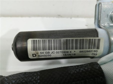 Airbag cortina delantero derecho Peugeot 508 SW  1 6 Access [1 6 Ltr  - 88 kW 16V]