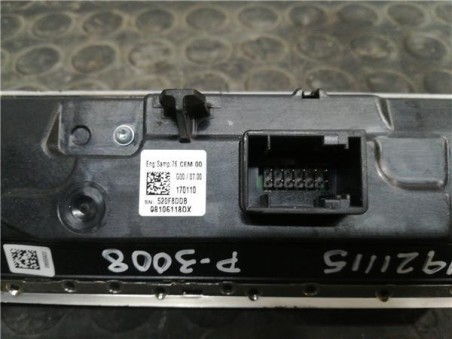 Conjunto Interruptores Peugeot 3008 1 2 12V e-THP / PureTech 