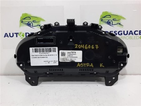 Cuadro Instrumentos Opel Astra K Berlina 5p  1 6 Dynamic Start/Stop [1 6 Ltr  - 118 kW Biturbo CDTI DPF]
