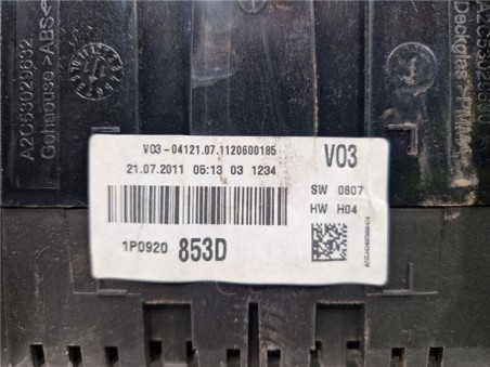 Cuadro Instrumentos Seat Leon  1 6 TDI