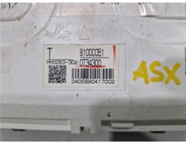 Cuadro Instrumentos Mitsubishi ASX  1 6 Challenge 2WD [1 6 Ltr  - 86 kW CAT]
