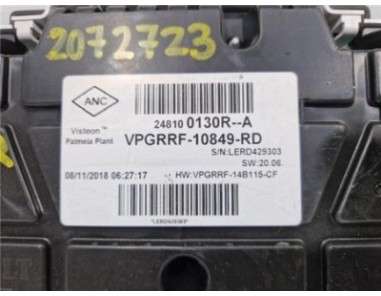 Cuadro Instrumentos Renault Captur I  1 5 Dynamique [1 5 Ltr  - 66 kW dCi Diesel FAP Energy]