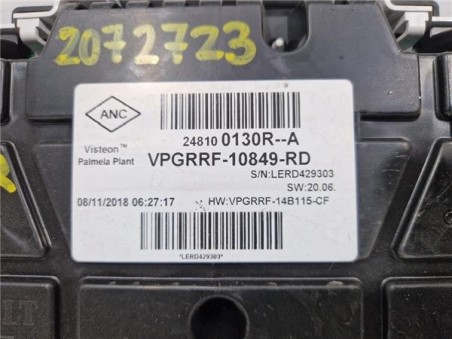 Cuadro Instrumentos Renault Captur I  1 5 Dynamique [1 5 Ltr  - 66 kW dCi Diesel FAP Energy]