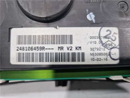 Cuadro Instrumentos Dacia Lodgy  1 5 Laureate [1 5 Ltr  - 80 kW dCi Diesel FAP CAT]