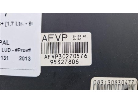 Cuadro Instrumentos Chevrolet Trax  1 7 LS+ [1 7 Ltr  - 96 kW Diesel CAT]