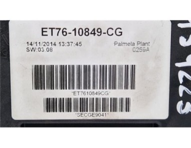 Cuadro Instrumentos Ford Transit Courier  1 6 Ambiente [1 6 Ltr  - 71 kW TDCi CAT]