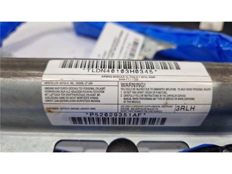 Airbag cortina delantero izquierdo Fiat Freemont  2 0 Basis [2 0 Ltr  - 103 kW 16V Multijet CAT]