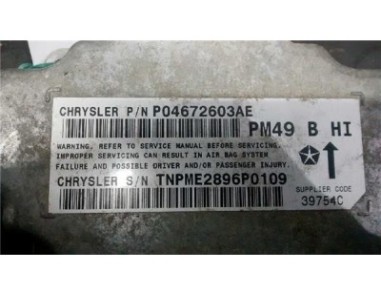 Centralita Airbag Dodge CALIBER 2 0 16V CRD 