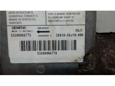 Centralita Airbag Suzuki LIANA RH 1 4 16V DDiS D