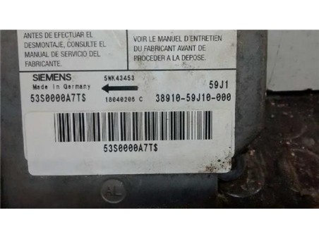 Centralita Airbag Suzuki LIANA RH 1 4 16V DDiS D 