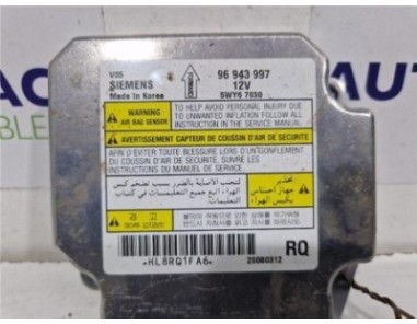 Centralita Airbag Chevrolet Epica  2 0 LTX [2 0 Ltr  - 110 kW Diesel CAT]