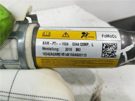 Airbag cortina delantero izquierdo Ford C-Max  1 5 Titanium [1 5 Ltr  - 88 kW TDCi CAT]