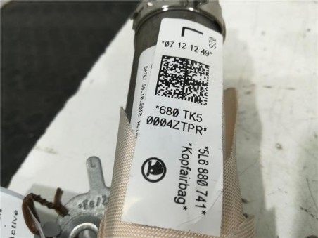 Airbag cortina delantero izquierdo Skoda Yeti  1 2 Active [1 2 Ltr  - 81 kW TSI]