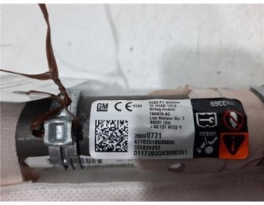 Airbag cortina delantero izquierdo Opel Astra K Berlina 5p  1 6 Dynamic Start/Stop [1 6 Ltr  - 118 kW Biturbo CDTI DPF]