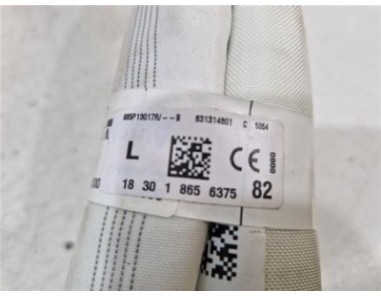 Airbag cortina delantero izquierdo Renault Megane IV Berlina 5P  1 5 Business [1 5 Ltr  - 66 kW dCi Diesel FAP Energy]