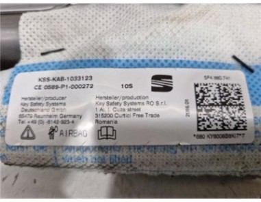 Airbag cortina delantero izquierdo Seat Leon ST 5F8  1 6 Reference [1 6 Ltr  - 81 kW TDI]