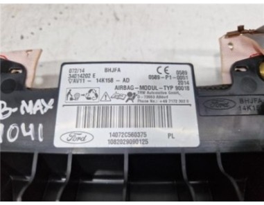 Airbag cortina delantero izquierdo Ford B-Max  1 5 Titanium [1 5 Ltr  - 55 kW TDCi CAT]