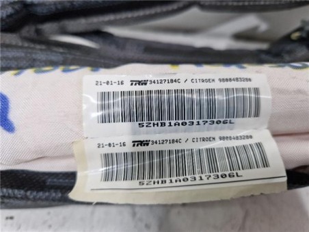 Airbag cortina delantero izquierdo Citroen C4 PICASSO 1 6 Blue-HDI FAP 